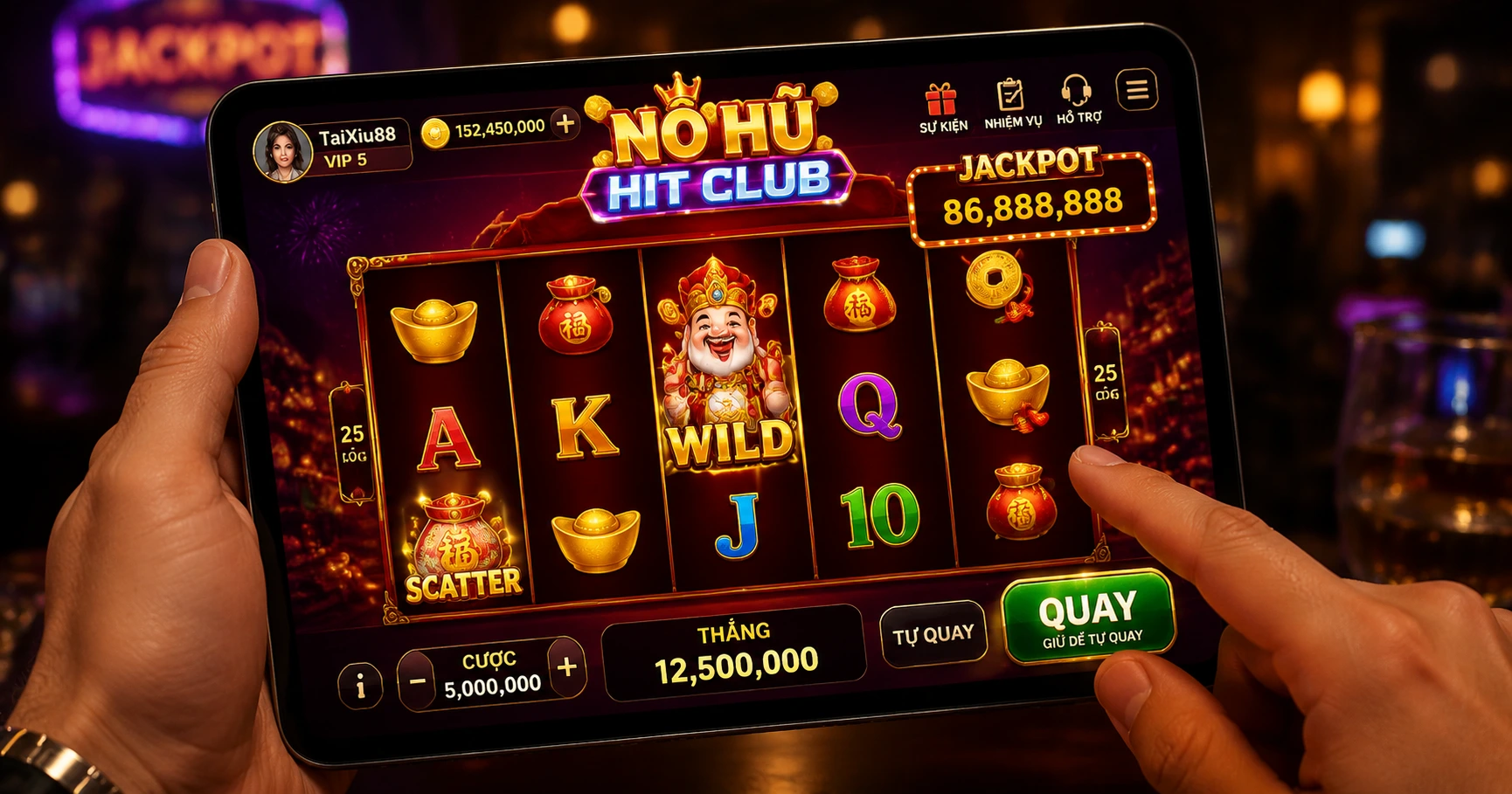Game nổ hũ hit club: Trải nghiệm thú vị và cơ hội trúng thưởng hấp dẫn - image 2